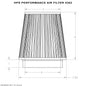 HPS Performance Air Filter 6