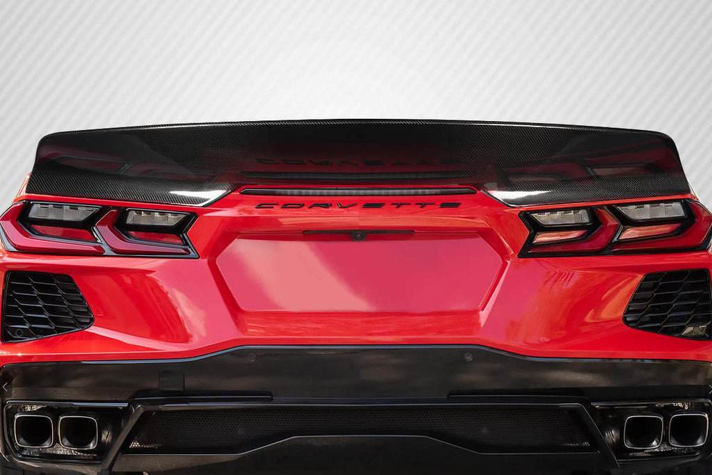 2020-2025 Chevrolet Corvette C8 Carbon Creations Duckbill Rear Wing Spoiler - 1 Piece