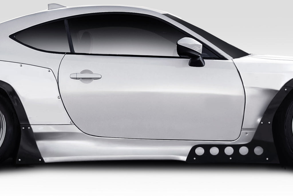 2022-2025 Toyota GR86 Subaru BRZ Duraflex Taka Side Skirt Rocker Panels - 6 Pieces