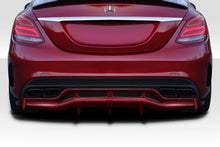 Load image into Gallery viewer, 2015-2021 Mercedes C Class W205 Duraflex Weaver Sport Rear Diffuser - 3 Pieces