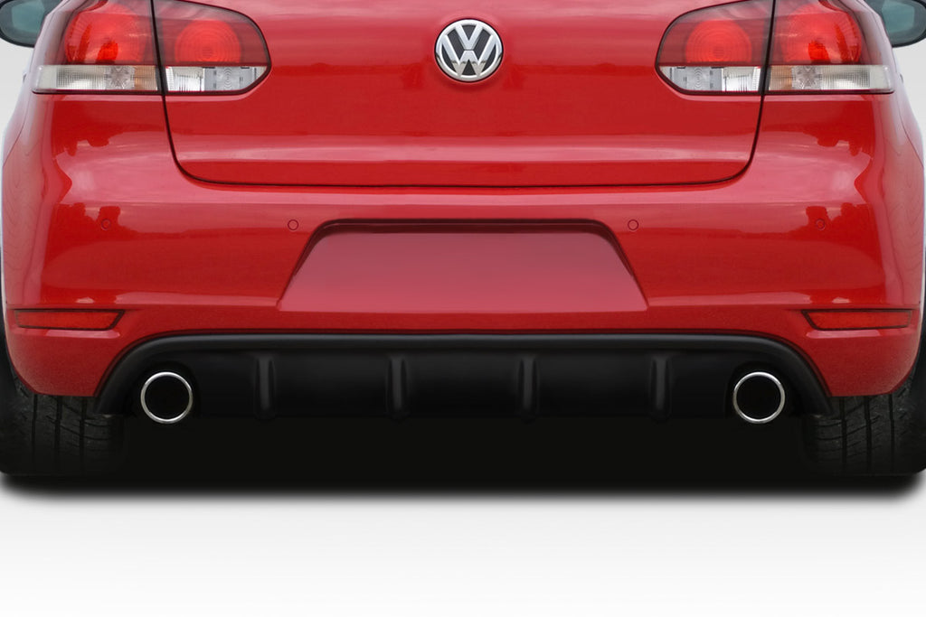 2010-2014 Volkswagen Golf GTI Duraflex Krone Rear Diffuser - 1 Piece