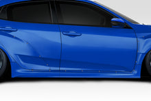 Load image into Gallery viewer, 2016-2021 Honda Civic HB Duraflex Speedster Widebody Side Skirt Rocker Panels - 4 Pieces