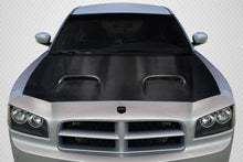 Load image into Gallery viewer, 2006-2010 Dodge Charger Carbon Creations Redeye Look Hood - 1 Piece