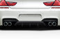 2011-2019 BMW 6 Series M6 F06 F12 F13 Duraflex Avani Rear Diffuser - 1 Piece