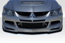 Load image into Gallery viewer, 2003-2005 Mitsubishi Lancer Evolution 8 9 Duraflex Racer X Front Lip Spoiler Air Dam - 1 Piece
