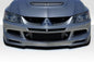 2003-2005 Mitsubishi Lancer Evolution 8 9 Duraflex Racer X Front Lip Spoiler Air Dam - 1 Piece