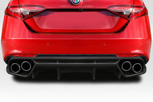 Load image into Gallery viewer, 2017-2025 Alfa Romeo Giulia Duraflex Garda Rear Diffuser - 1 Piece
