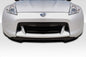 2009-2012 Nissan 370Z Z34 Duraflex Nismo Look Front Bumper Lip Spoiler Chin Aero Deflector - 1 Piece