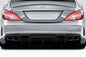 2012-2018 Mercedes W218 CLS63 Duraflex Heaves Rear Diffuser - 1 Piece