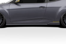 Load image into Gallery viewer, 2012-2017 Hyundai Veloster Duraflex Bailer Side Skirt Rocker Panel Splitters - 2 Pieces