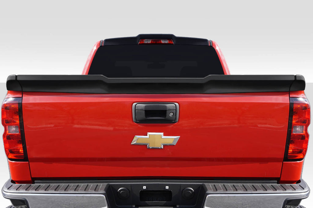 2014-2018 Chevrolet Silverado Duraflex Predator Rear Tailgate Wing Spoiler - 3 Pieces