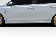 Load image into Gallery viewer, 2010-2014 Volkswagen Golf GTI Duraflex R400 Look Side Skirt Rocker Panel Splitters - 2 Pieces