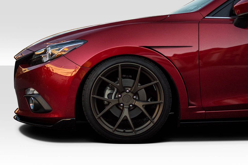 2014-2018 Mazda 3 Duraflex Macer Front Fenders - 2 Pieces