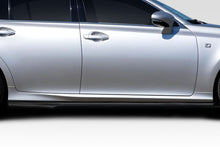 Load image into Gallery viewer, 2013-2015 Lexus GS F Sport Duraflex Gilda Side Skirt Rocker Panel Splitters - 2 Pieces