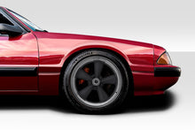 Load image into Gallery viewer, 1979-1993 Ford Mustang Duraflex Manta Front Fender Flares - 2 Pieces ( +3 inches )