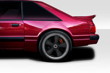 Load image into Gallery viewer, 1979-1993 Ford Mustang Duraflex Manta Rear Fender Flares - 2 Pieces ( +3 Inches )