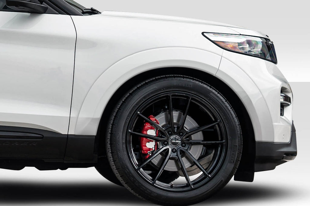 2020-2025 Ford Explorer Duraflex Warder Front Fender Flares - 2 Pieces