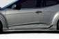 2012-2017 Hyundai Veloster Turbo Duraflex Minda Side Skirt Rocker Panel Splitters - 4 Pieces