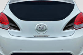 2012-2017 Hyundai Veloster Turbo Duraflex Minda Rear Hatch Add Ons - 2 Pieces