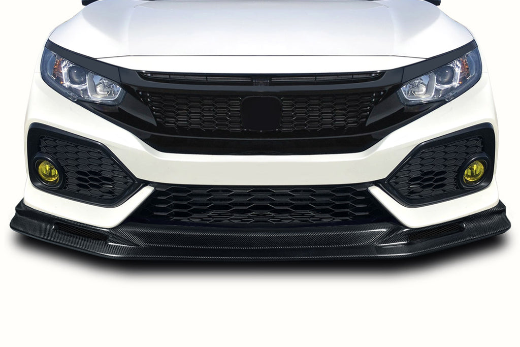 2017-2021 Honda Civic Si / HB Carbon Creations Parvin Front Lip Spoiler Air Dam - 1 Piece