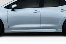 Load image into Gallery viewer, 2019-2023 Toyota Corolla Hatchback Duraflex Kora Side Skirt Rocker Panel Splitters - 2 Pieces