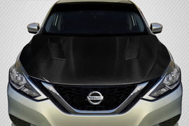 2016-2019 Nissan Sentra Carbon Creations JS Hood - 1 Piece