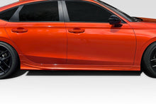 Load image into Gallery viewer, 2022-2025 Honda Civic Duraflex Cava Side Skirt Rocker Panel Splitters - 2 Pieces
