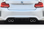 2016-2021 BMW M2 F87 Duraflex Mara Rear Diffuser - 1 Piece