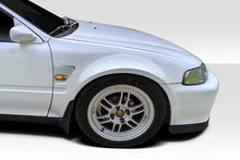 Load image into Gallery viewer, 1992-1995 Honda Civic HB Duraflex Suzuka Front Fenders - 2 Piece