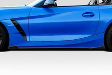 Load image into Gallery viewer, 2019-2023 BMW Z4 Duraflex Zamba Side Skirt Rocker Panel Splitters - 2 Pieces