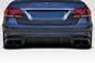 2014-2016 Mercedes E Class W212 Duraflex Twiller Rear Diffuser - 1 Piece