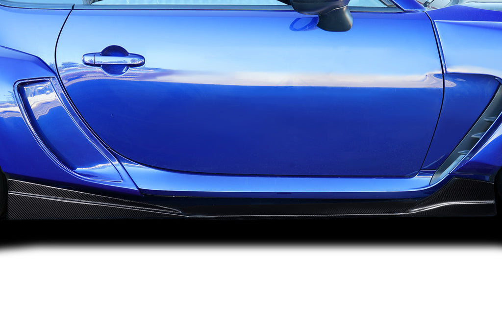 2022-2025 Toyota GR86 / Subaru BRZ Carbon Creations GT Competition Side Skirt Rocker Panel Splitters - 2 Pieces