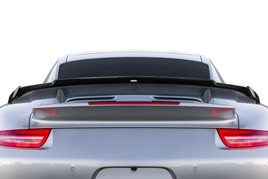 2014-2019 Porsche Turbo Carbon Creations Raven Rear Wing Spoiler Extension - 1 Piece