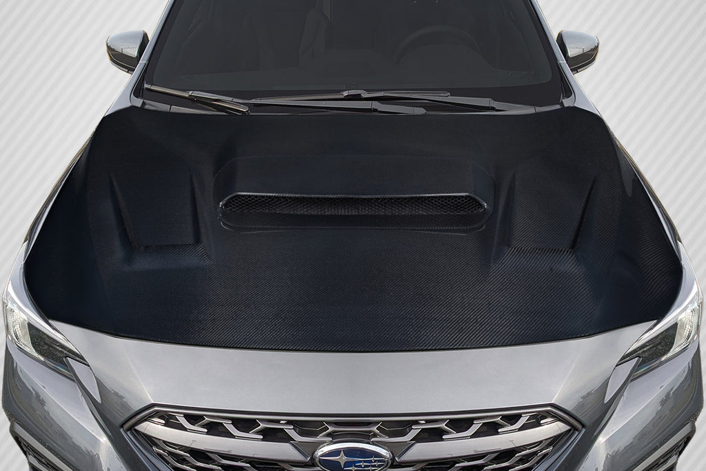 2022-2024 Subaru WRX Carbon Creations Vorin Hood - 1 Piece