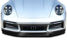 Load image into Gallery viewer, 2020-2024 Porsche Carrera 911 992 Carbon Creations Taveran Front Lip Spoiler Air Dam - 2 Pieces