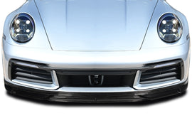 2020-2024 Porsche Carrera 911 992 Carbon Creations Taveran Front Lip Spoiler Air Dam - 2 Pieces