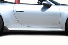 Load image into Gallery viewer, 2020-2022 Porsche Carrera 911 992 Carbon Creations Taveran Side Skirt Rocker Panel Splitters - 2 Pieces
