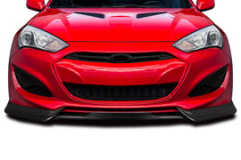 2013-2016 Hyundai Genesis Coupe 2DR Carbon Creations Greva Front Lip Spoiler Air Dam - 3 Pieces