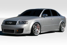 Load image into Gallery viewer, 2002-2005 Audi A4 B6 Duraflex OTG Body Kit - 4 Piece - Includes OTG Front Bumper Cover (103223) R-1 Rear Under Spoiler Air Dam (100289) and R-1 Side Skirts Rocker Panels (100290)