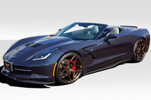 Load image into Gallery viewer, 2014-2019 Chevrolet Corvette C7 Duraflex Apex Body Kit - 7 Piece - Includes Apex Front Splitter (112367), Thunderbolt Side Splitters (112368) and GT Concept Rear Diffuser (112436)