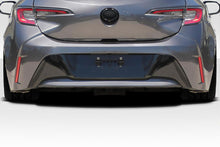 Load image into Gallery viewer, 2019-2022 Toyota Corolla Hatchback Duraflex King Rear Diffuser - 1 Piece