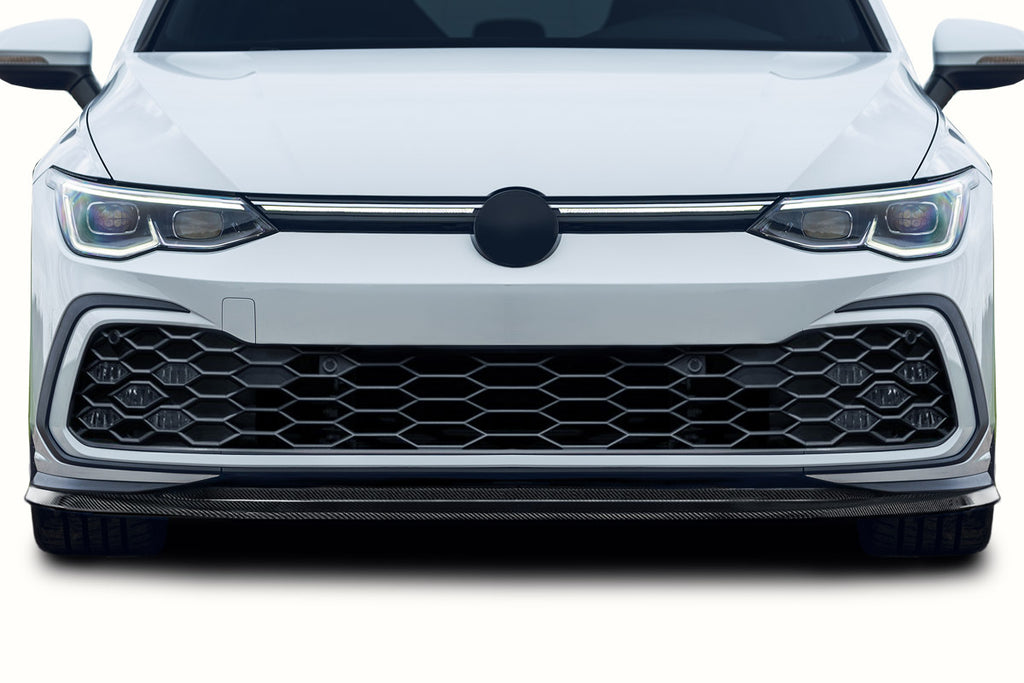 2022-2024 Volkswagen Golf GTI Carbon Creations Zamba Front Lip Spoiler Air Dam - 1 Piece