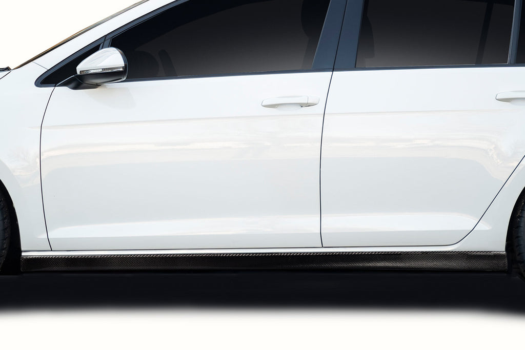 2015-2021 Volkswagen Golf / GTI Carbon Creations Silk Side Skirt Rocker Panels - 2 Pieces (s)