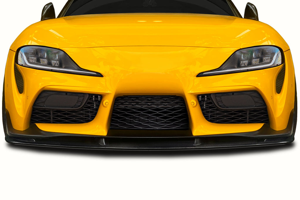 2020-2025 Toyota Supra Carbon Creations Sequence Front Lip Spoiler Air Dam - 1 Piece