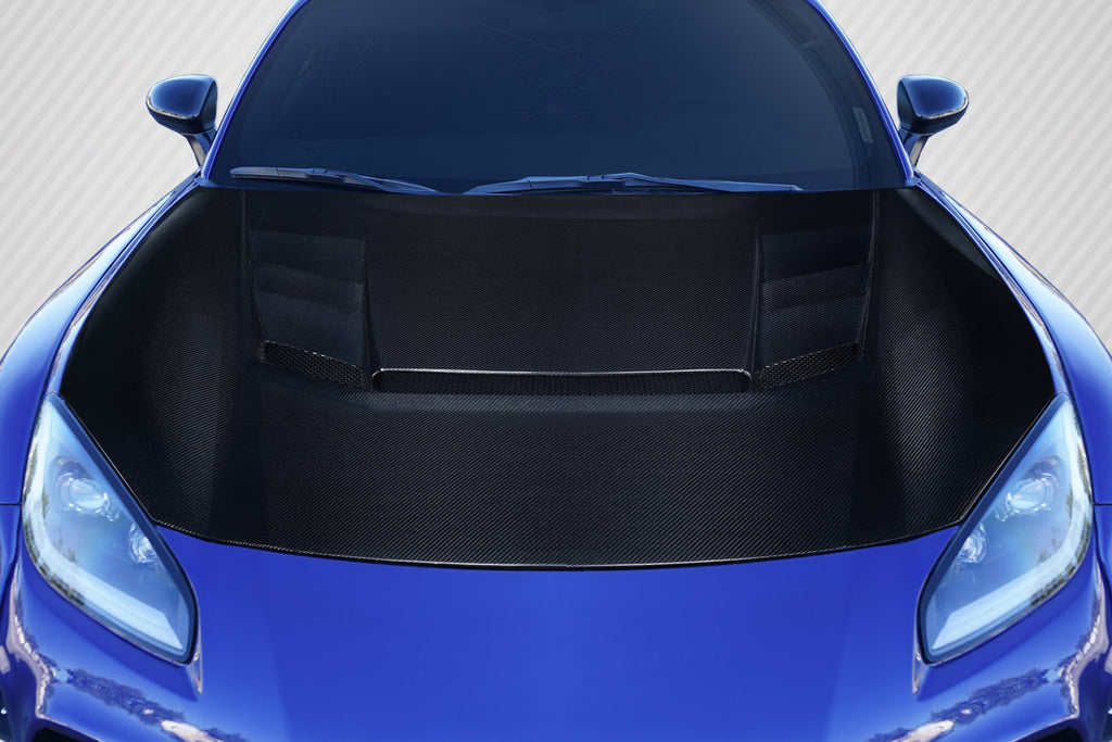 2022-2025 Toyota GR86 / Subaru BRZ Carbon Creations Exospeed Hood - 2 Pieces