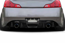 Load image into Gallery viewer, 2008-2015 Infiniti G Coupe G37 Q60 Carbon Creations Rega Rear Diffuser - 1 Piece