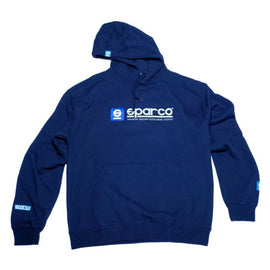 Sparco Sweatshirt Hooded WWW Royal SMALL