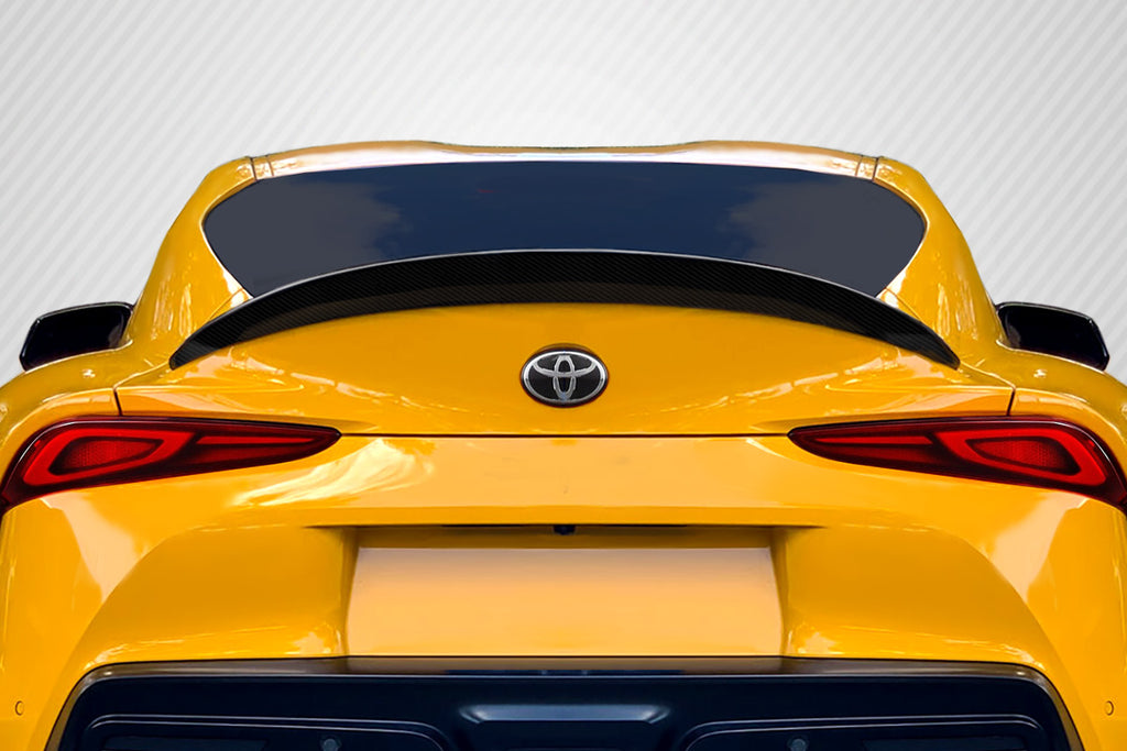 2019-2024 Toyota Supra Carbon Creations Rabbit Rear Wing Spoiler - 1 Piece