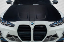 Load image into Gallery viewer, 2021-2023 BMW M3 / M4 Carbon Creations OEM Look Hood - 1 Piece