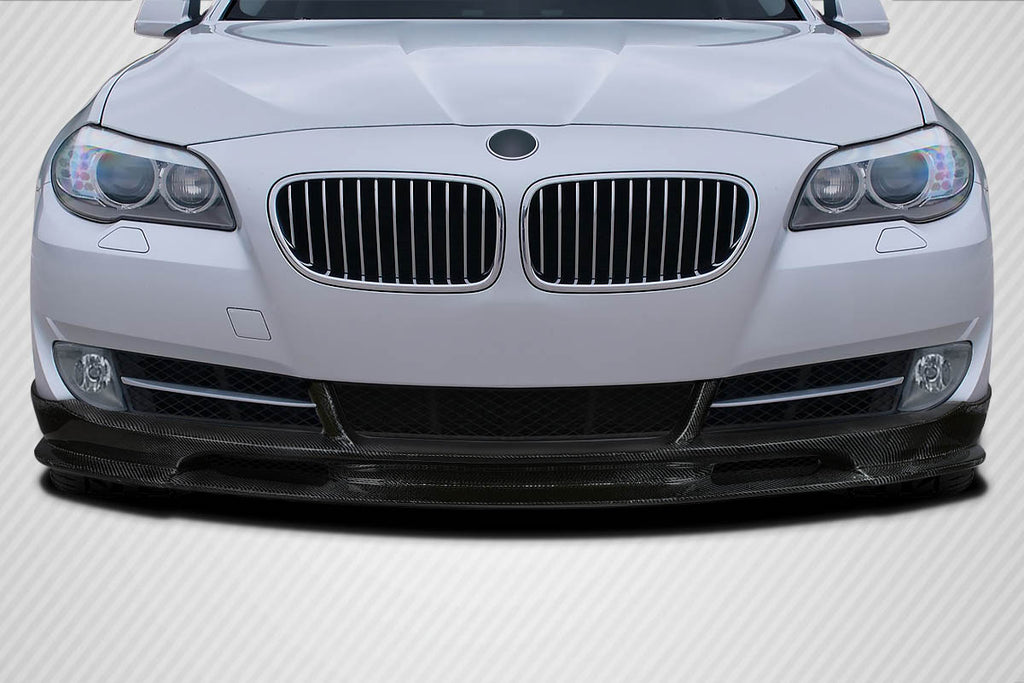 2011-2016 BMW 5 Series F10 4DR Carbon Creations Wave Front Lip Spoiler Air Dam - 1 Piece